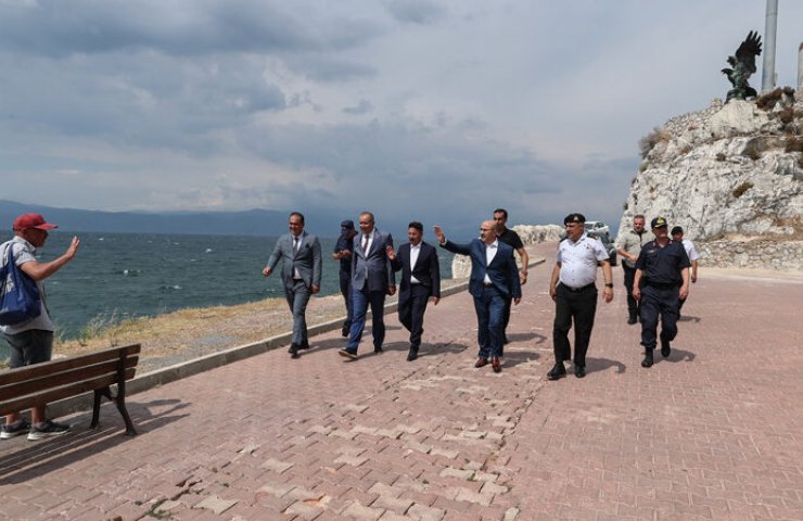 Bursa Valisi Demirtaş’tan Mudanya sahillerinde inceleme