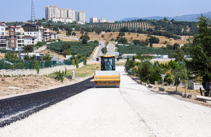 BURSA\'DA MEZARLIK YOLLARI YENİLENİYOR