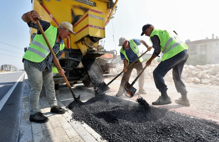 BÜYÜKŞEHİR\'DEN YENİ YOLA ALTERNATİF DOKUNUŞ