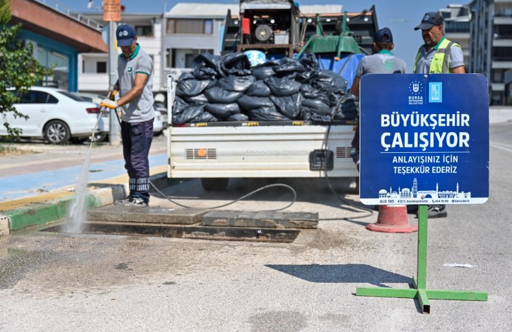 BÜYÜKŞEHİR\'DEN ALTYAPIYA BAHAR TEMİZLİĞİ