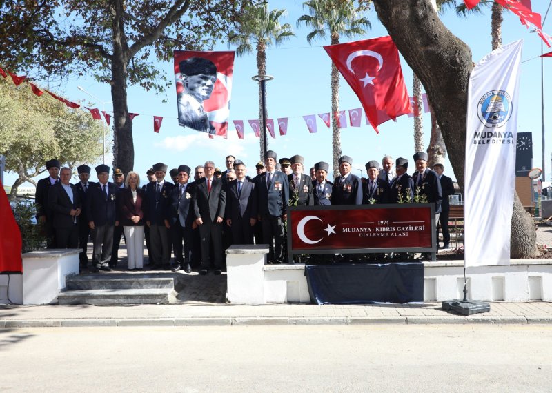 KIBRIS GAZİLERİNİN HATIRASI MUDANYA\'DA YAŞATILACAK 