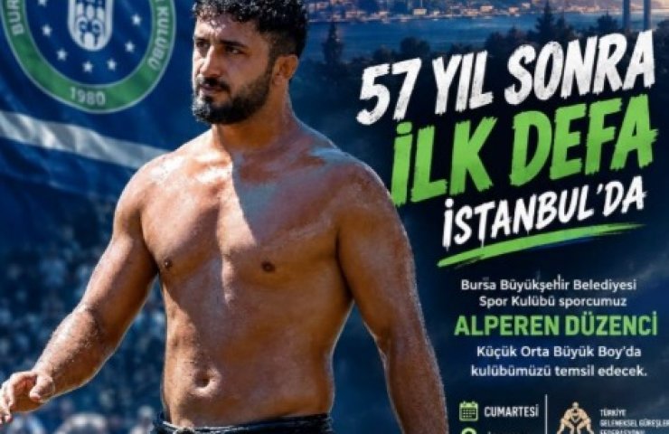 BÜYÜKŞEHİR GÜREŞÇİSİ TARİHİ ER MEYDANINDA